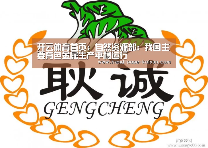 开云体育首页:自然资源部:我国主要有色金属生产平稳运行(图2) 开云体育首页