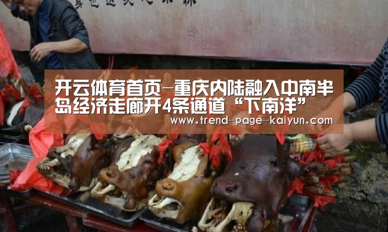 开云体育首页-重庆内陆融入中南半岛经济走廊开4条通道“下南洋”(图1) 开云热门赛事